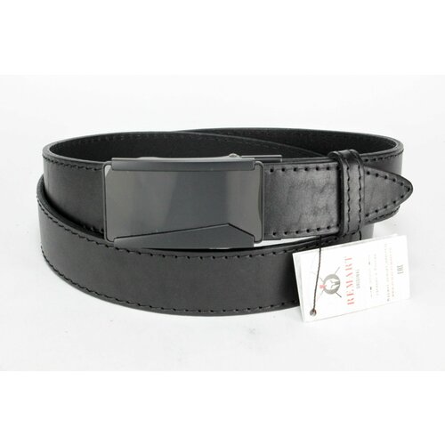 фото Ремень remart, размер 110, черный