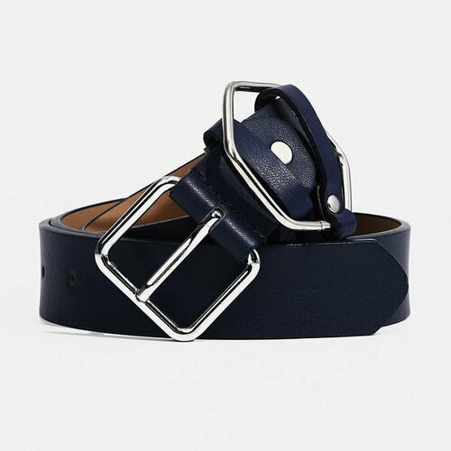 фото Ремень сима-ленд, размер 105, синий сима-лэнд