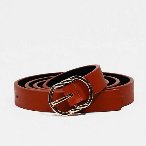 фото Ремень сима-ленд, размер 100, коричневый сима-лэнд