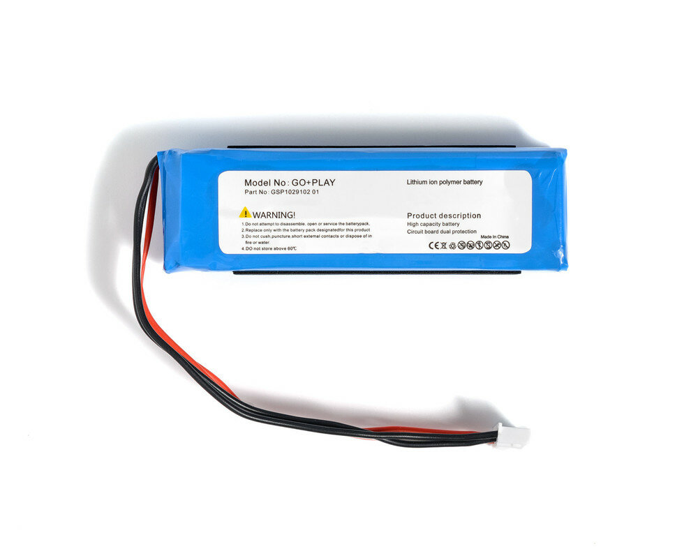 Аккумулятор GSP1029102 01 для Harman/Kardon Go Play Play Mini 74V 3000mAh 222Wh