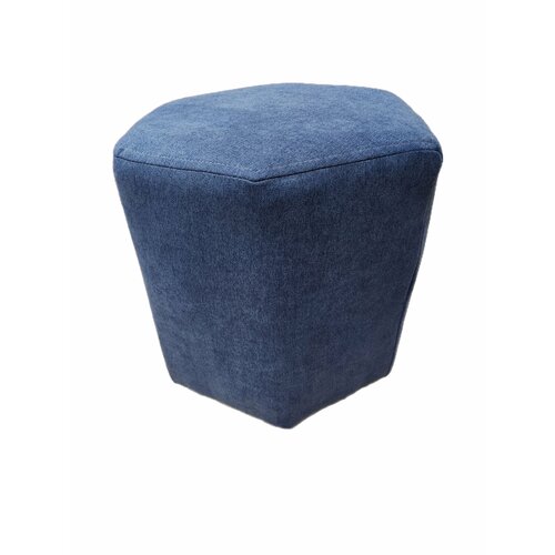 Пуф ромб синий