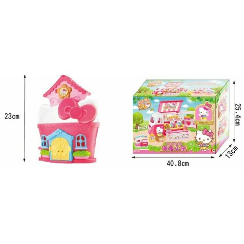 Дом Hello Kitty hk 003899 игровой набор hello kitty домик друзей розовый