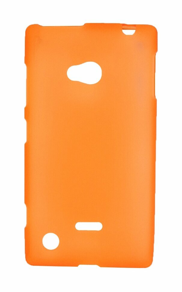 Накладка силиконовая для Nokia Lumia 720 оранжевая