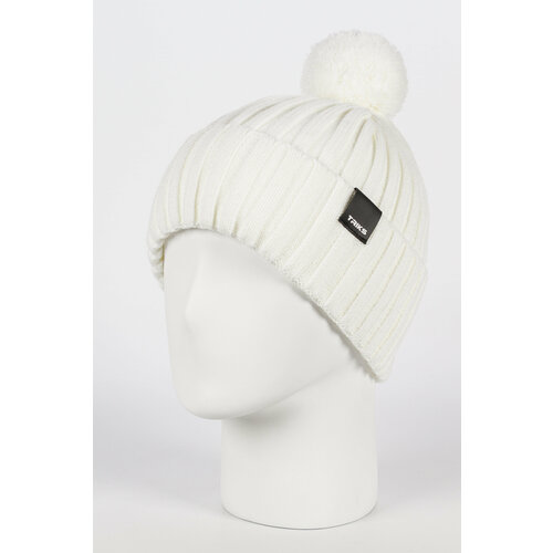 фото Шапка triks, размер 56-60, белый