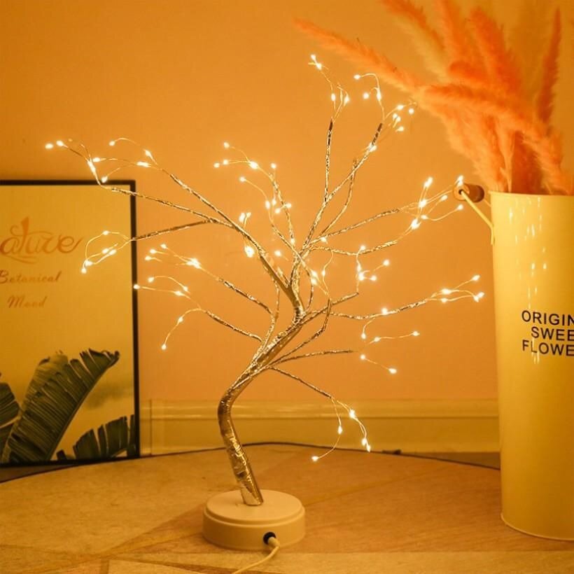Светодиодный светильник-ночник Дерево, 50 см (теплый свет) - фотография № 3