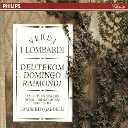 AUDIO CD Verdi: I Lombardi alla prima crociata