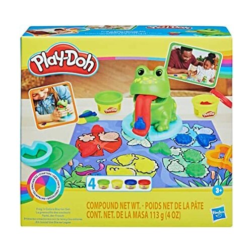 Play-Doh Игровой набор Play-Doh Лягушка и цвета F6926 набор play doh праздничная вечеринка