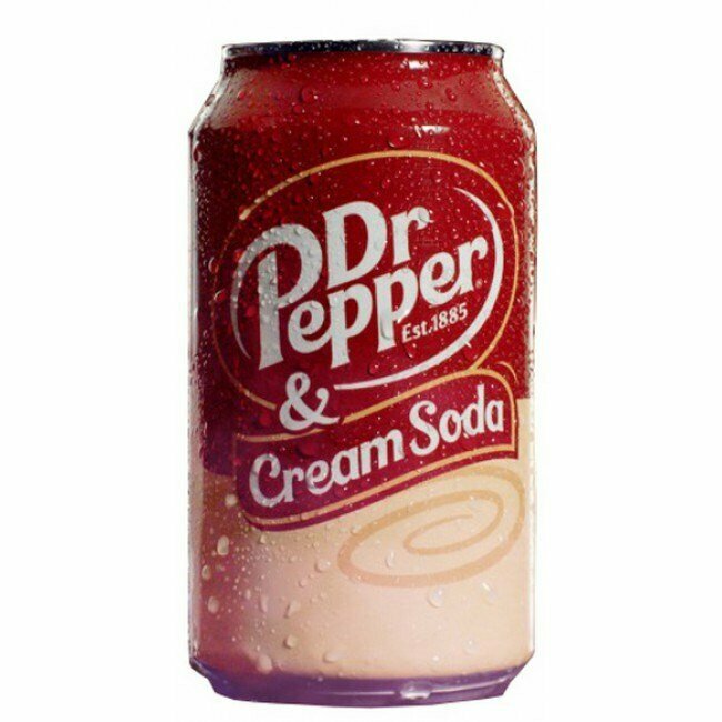 Dr Pepper Cream Soda напиток газированный 355 мл