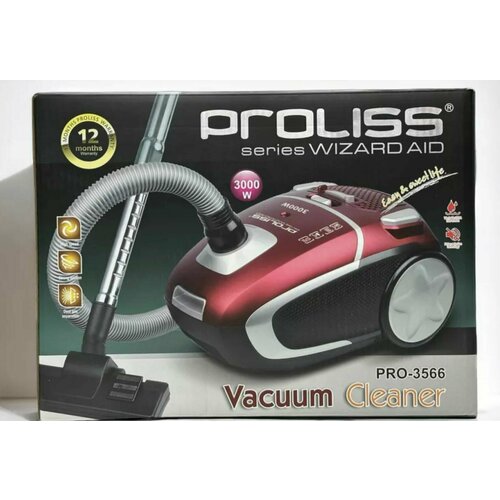 Пылесос с мешком PROLISS PRO-3566 990000₽