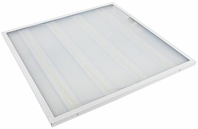 ЕКФ светильник светодиодный 595х595х19мм 4000К призма с драйвером