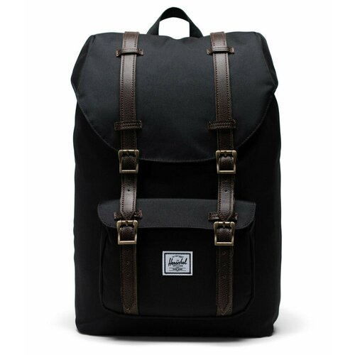 фото Рюкзак herschel little america mid 10020 black chicory coffee