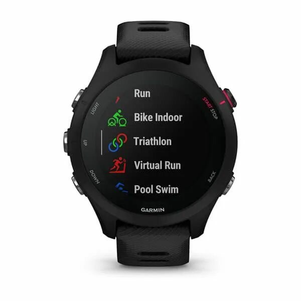 Умные часы Garmin Forerunner 255s Music, черный