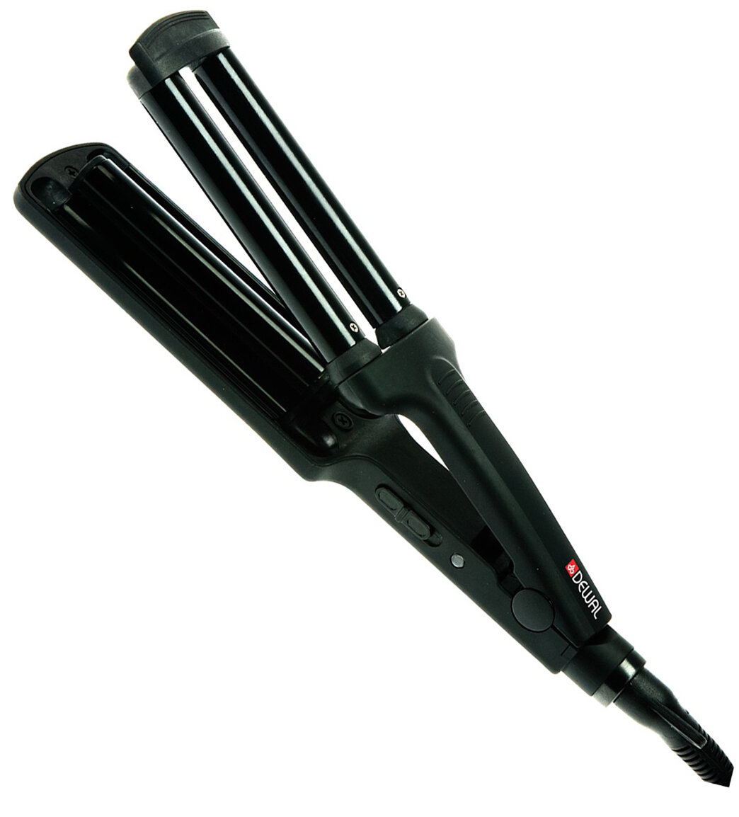 Щипцы для волос тройная Dewal MiniWave 03-220B 10/10/10*90мм