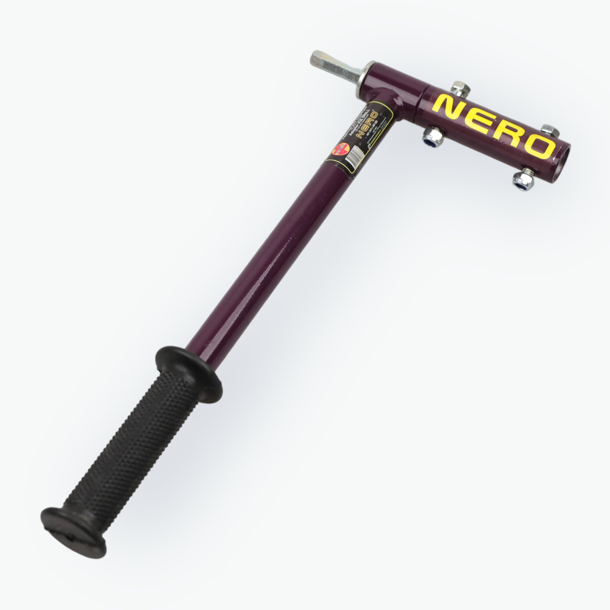 Адаптер Nero Стандарт под дрель (шуруповерт) с ручкой 360мм A01-360 - Бордовый