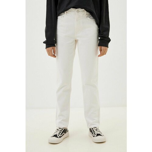 Джинсы мом Baon B3024009, размер 42, белый джинсы мом baon b3024009 размер 42 белый