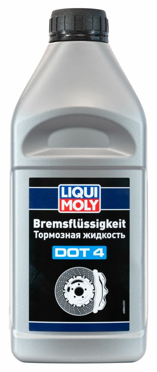 Тормозная жидкость DOT 4 LIQUI MOLY Bremsflussigkeit 1 л