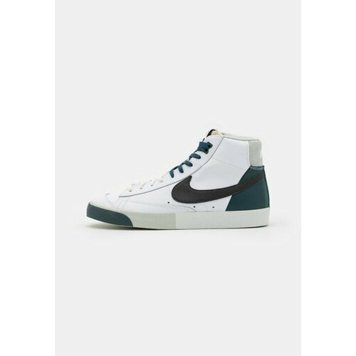 кроссовки nike blazer mid 77 размер 47 белый черный Кроссовки NIKE, размер 40, зеленый, черный