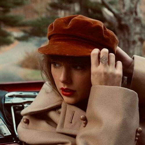 Audio CD Taylor Swift - Red (Taylor's Version) (2 CD) 2021 winter new long version of the large size korean version of the down cotton clothing female thick warm cotton jacket