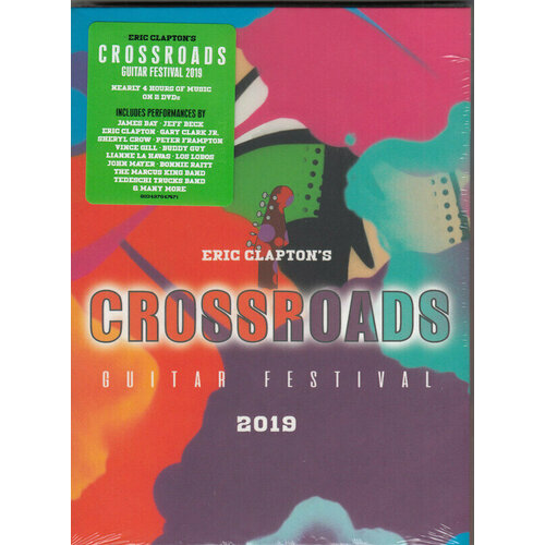 Eric Clapton - Eric Clapton's Crossroads Guitar Festival 2019. DVD компакт диски rhino records eric clapton crossroads guitar festival 2013 2cd