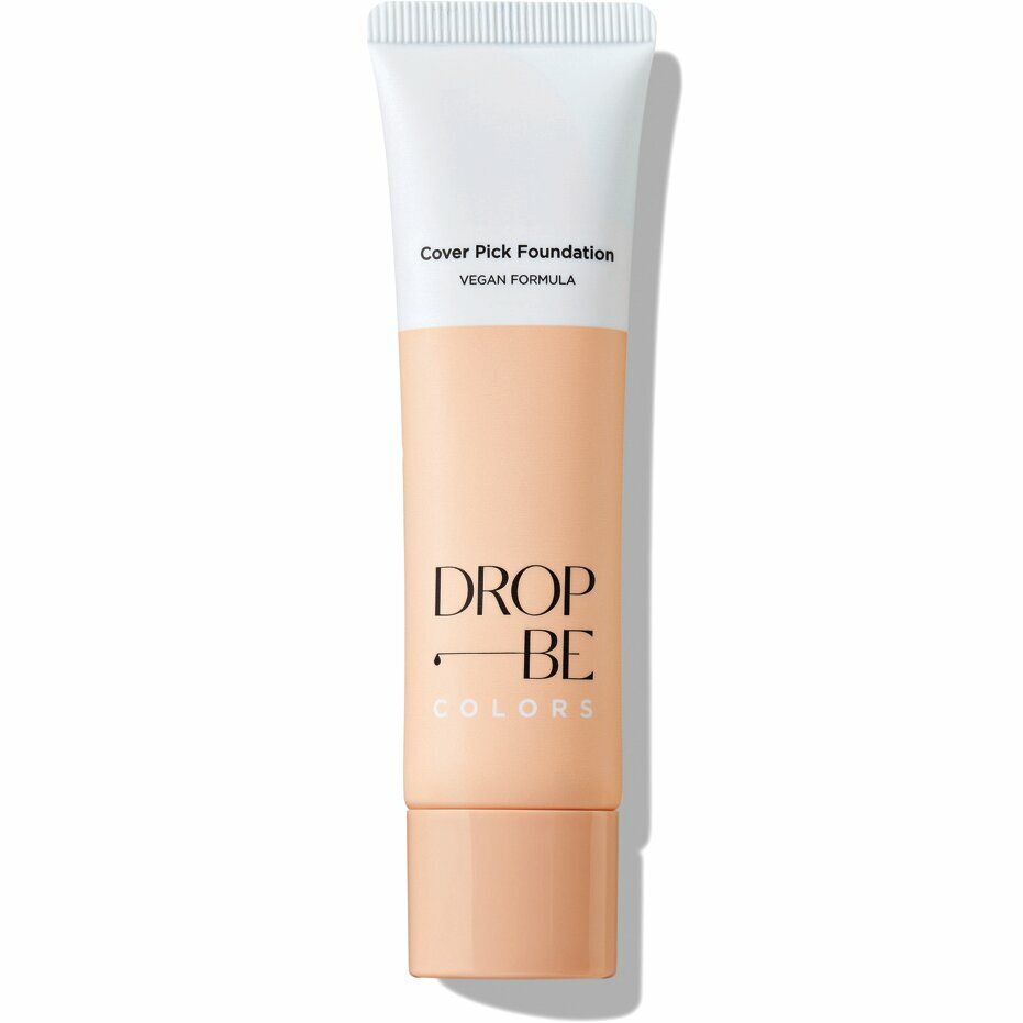 Тональная основа для лица The Saem Drop Be Colors Cover Pick Foundation 02 Natural Beige, 30 мл