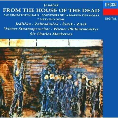 AUDIO CD JanAcek: From the House of the Dead. Wiener Philharmoniker, Charles Mackerras. 2 CD audio cd janacek jenufa karita mattila anja silja jorma silvasti jerry hadley eva randova royal opera house bernard haitink 2 cd