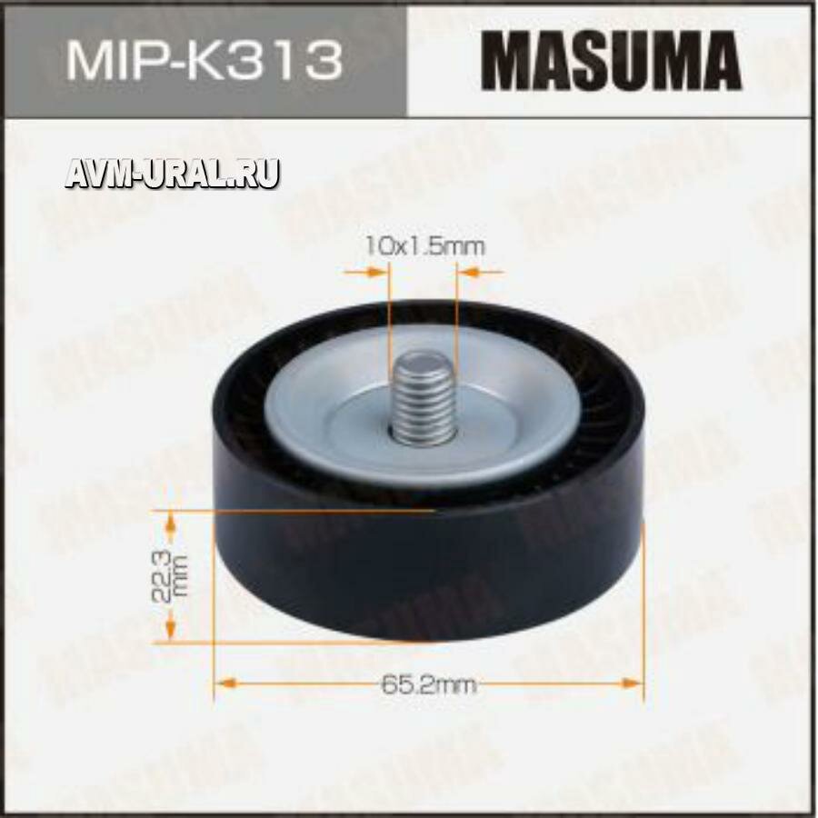MASUMA MIPK313 Ролик приводного ремня Kia Ceed 12- CRDi Masuma