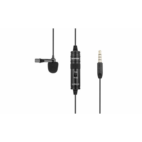 Микрофон петличный Saramonic LavMicro U2 с кабелем 6 м разъем 35 мм TRRS 862000₽