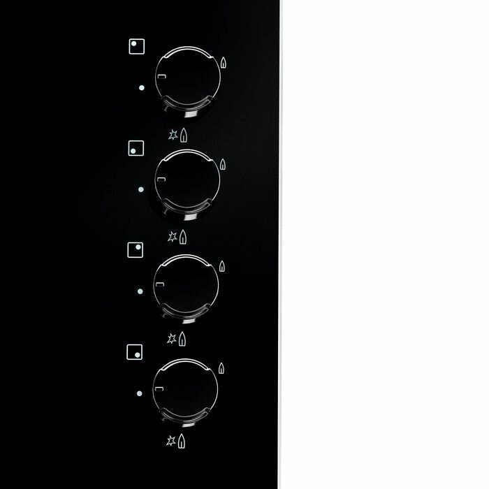 Встраиваемая газовая панель ELECTROLUX EGG6407K, официальная гарантия — фото 1