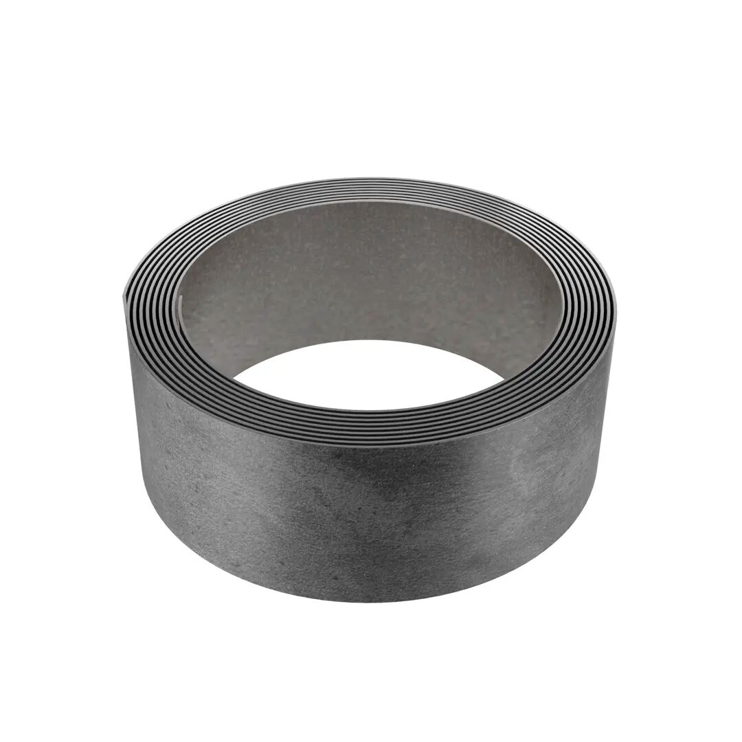 фото Кромка с клеем для столешницы 240х4.5 см цвет бетон темный