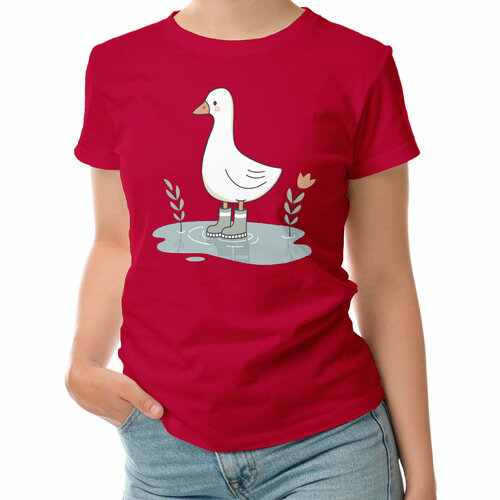 фото Футболка roly, размер xl, красный