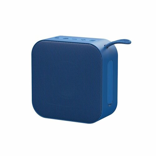 Колонка беспроводная портативная BT Блютуз синяя 1500mAh колонка bluetooth remax rb m43 gwens outdoor portable wireless speaker bt 5 0 черный