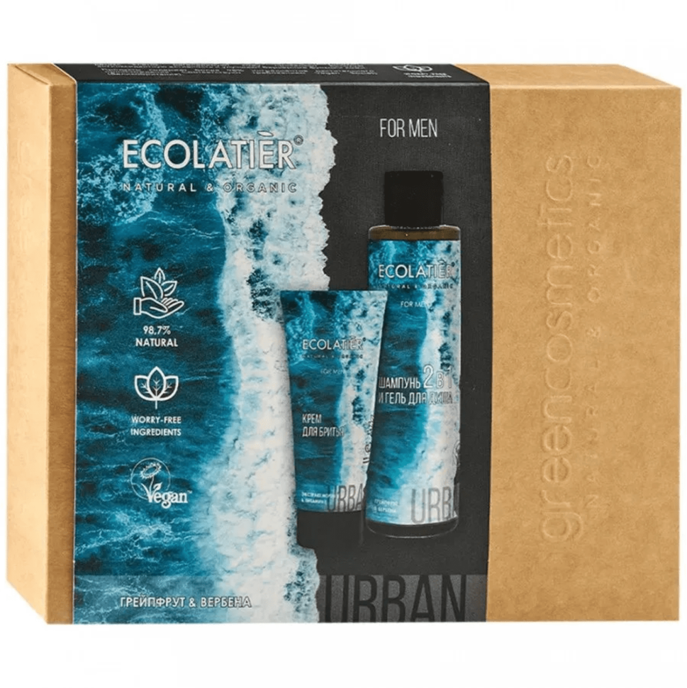 Подарочный набор Ecolatier Urban men care 300мл Утконос - фото №12
