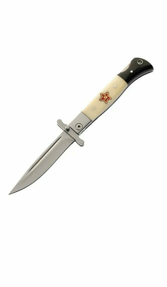 Складной туристический нож Финка НКВД, длина лезвия 9,5 см