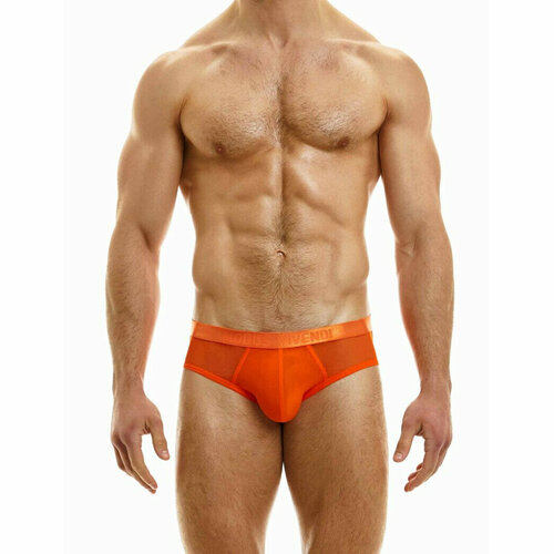 фото Трусы modus vivendi muslin - classic brief, размер l, оранжевый