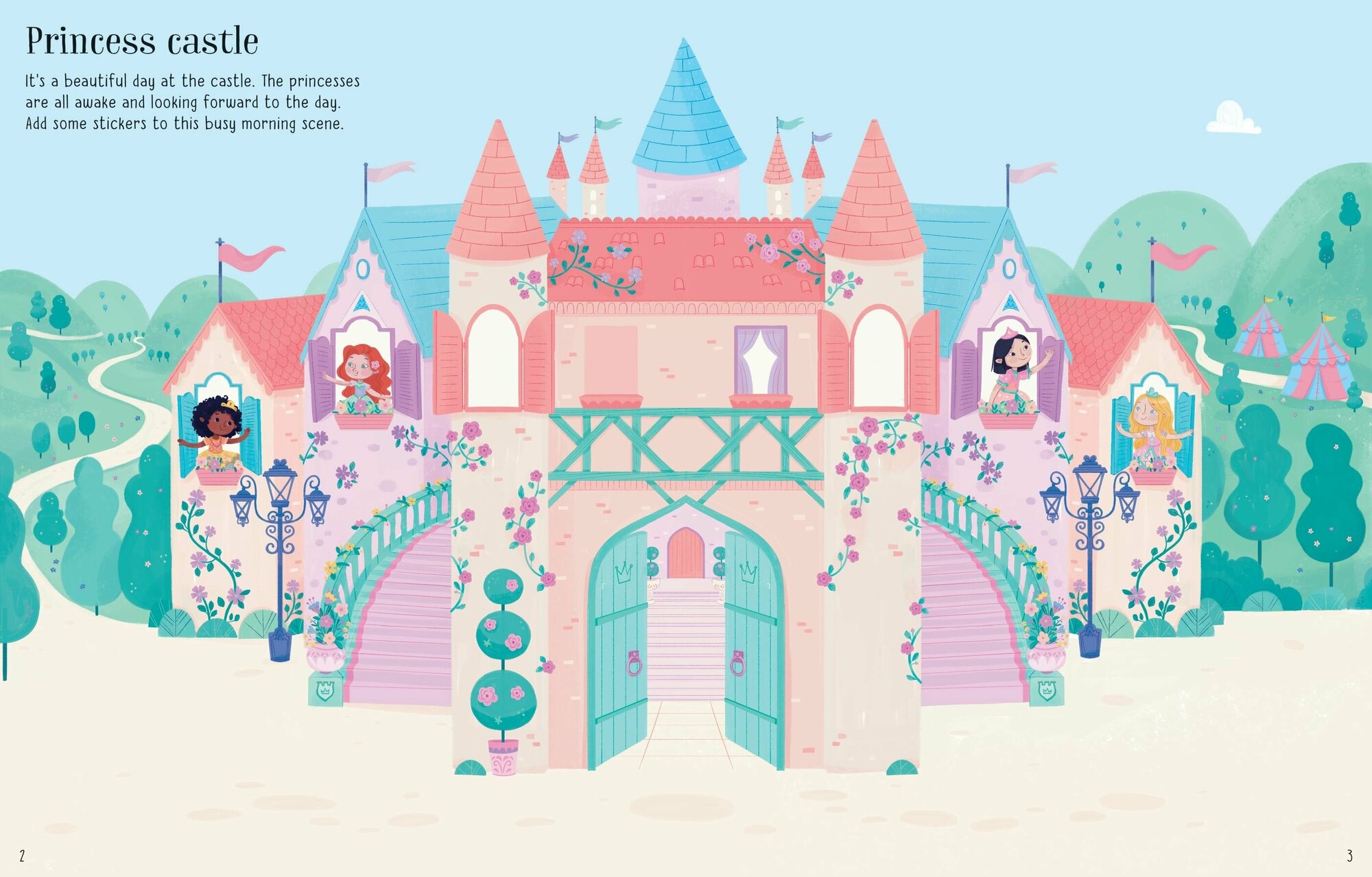 First Sticker Book. Princesses - фото №2
