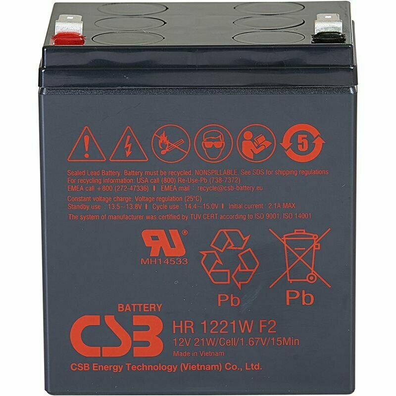 Аккумуляторная батарея для ИБП CSB HR 1221W F2