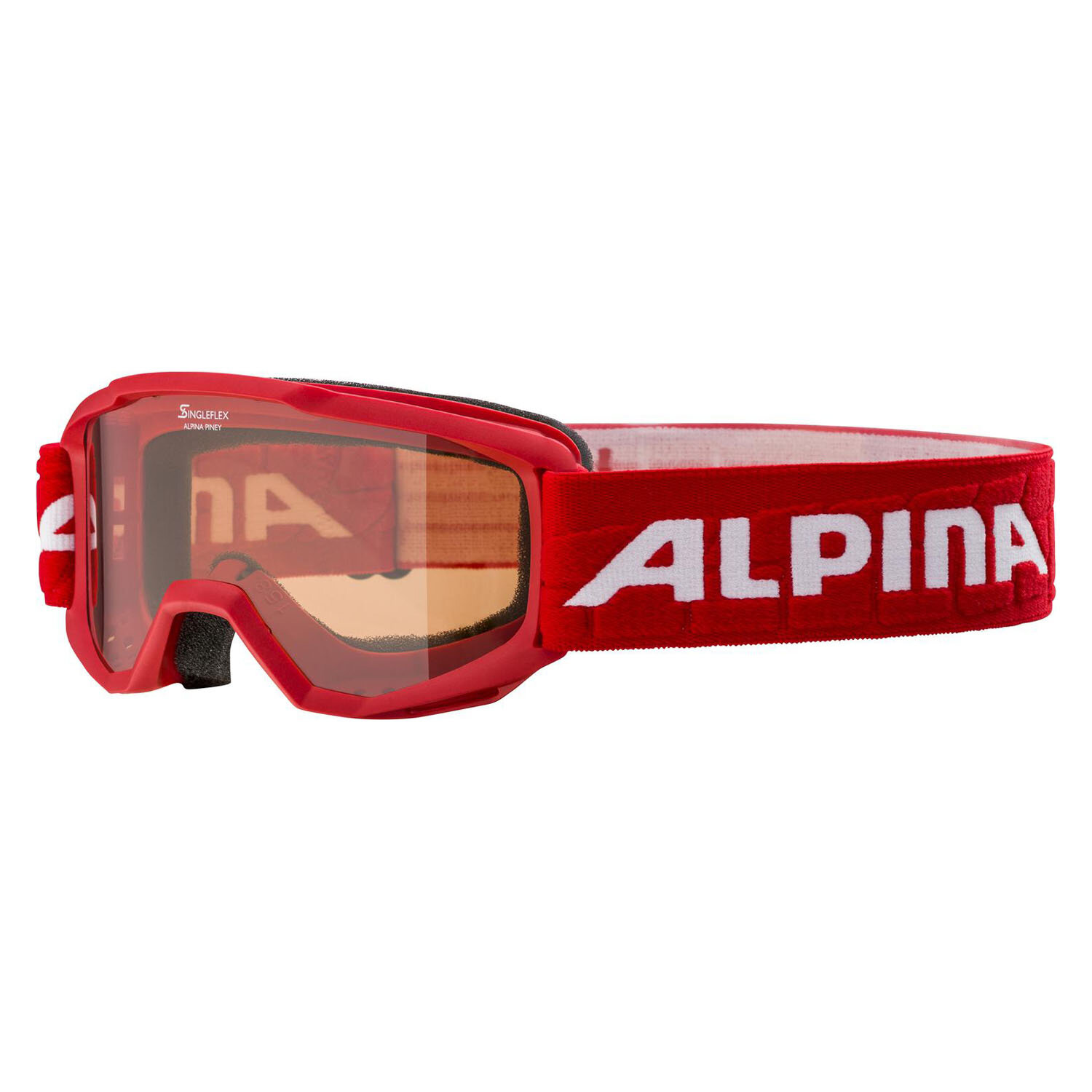 Очки горнолыжные ALPINA Piney Red Matt