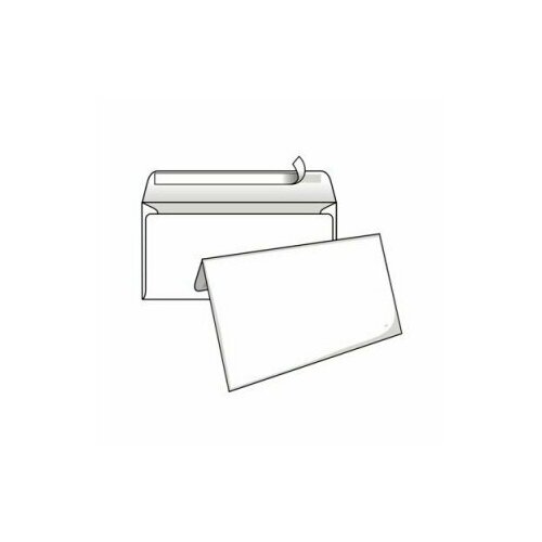 Конверт Драйв Директ С65 (114х229), силикон, запечатка, кор.1000 шт, арт. 1200, 1203, 1293