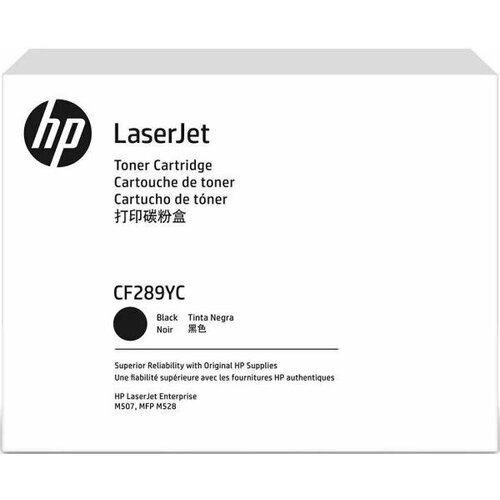 Картридж лазерный HP 89Y CF289YC черный (20000стр.) для HP LJ M507/MFP M528 (техн. упак) картридж cactus cs cf289xru для lj m507 mfp m528 10000стр черный