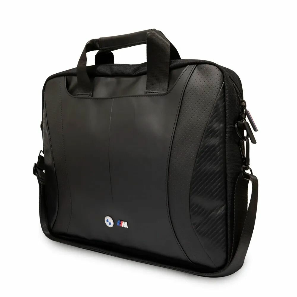 Сумка CG Mobile BMW для ноутбуков 15" Computer Bag Carbon Perforated with pockets Black - Чёрная