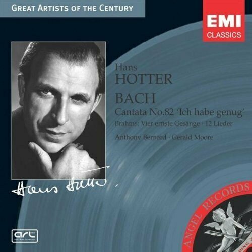 Bach: Cantata BWV 82 'Ich Habe Genug'. Hotter. 1 CD