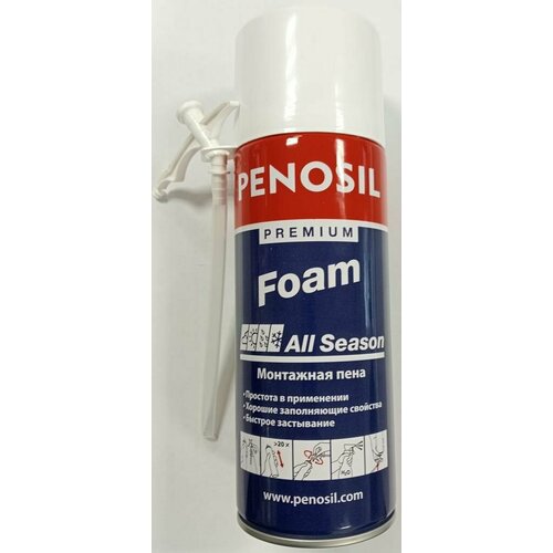 кримелте ооо пена монтажная бытовая penosil premium foam 750 мл Пена бытовая penosil premium foam всесезонная 300мл