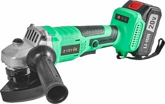 УШМ аккумуляторная Zitrek AG 20 Pro 063-4067, 20 В Li-ion 2x4 Ач, 125 мм