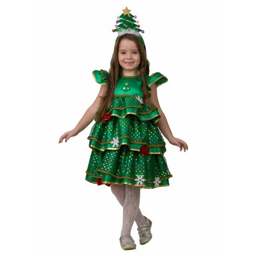 фото Карнавальный костюм детский бт-5236 ёлочка-малышка батик