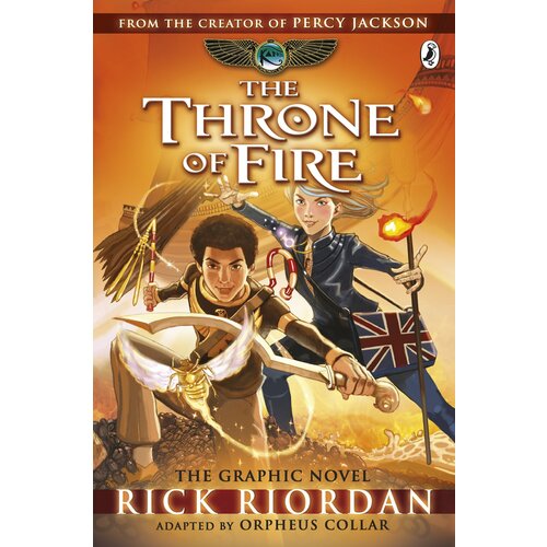 The Throne of Fire. The Graphic Novel | Riordan Rick