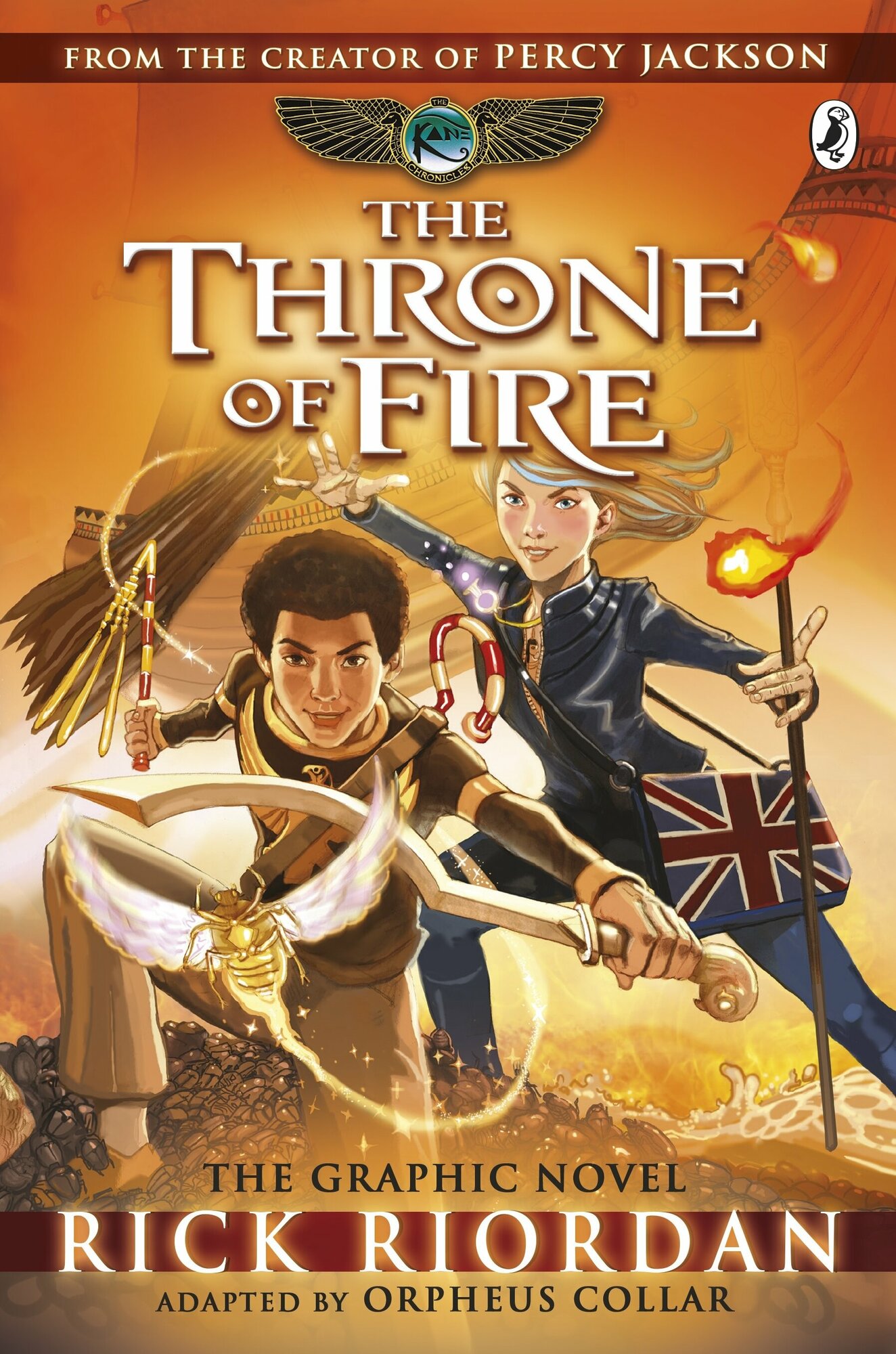 The Throne of Fire. The Graphic Novel - фото №1