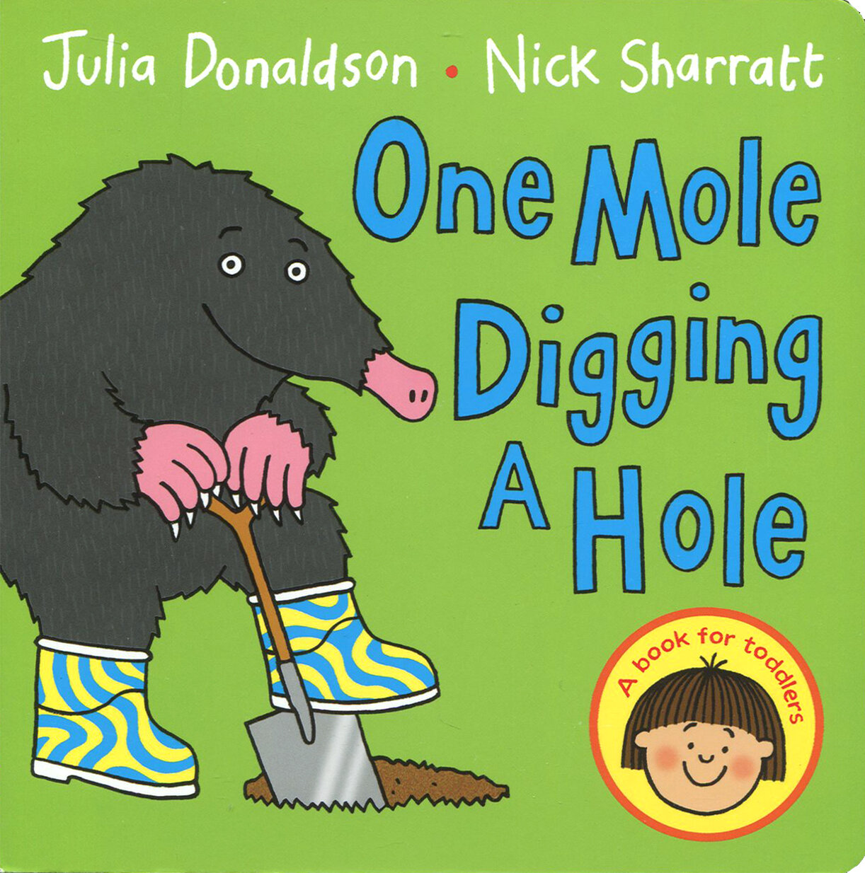 One Mole Digging a Hole (board book) - фото №2