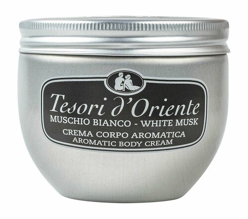 Ароматический крем для тела с ароматом белого мускуса / Tesori DOriente White Musk Body Cream
