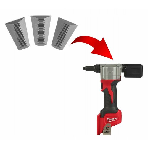 Губки для заклепочника Milwaukee M12 BPRT -профессиональный инструмент 3890₽