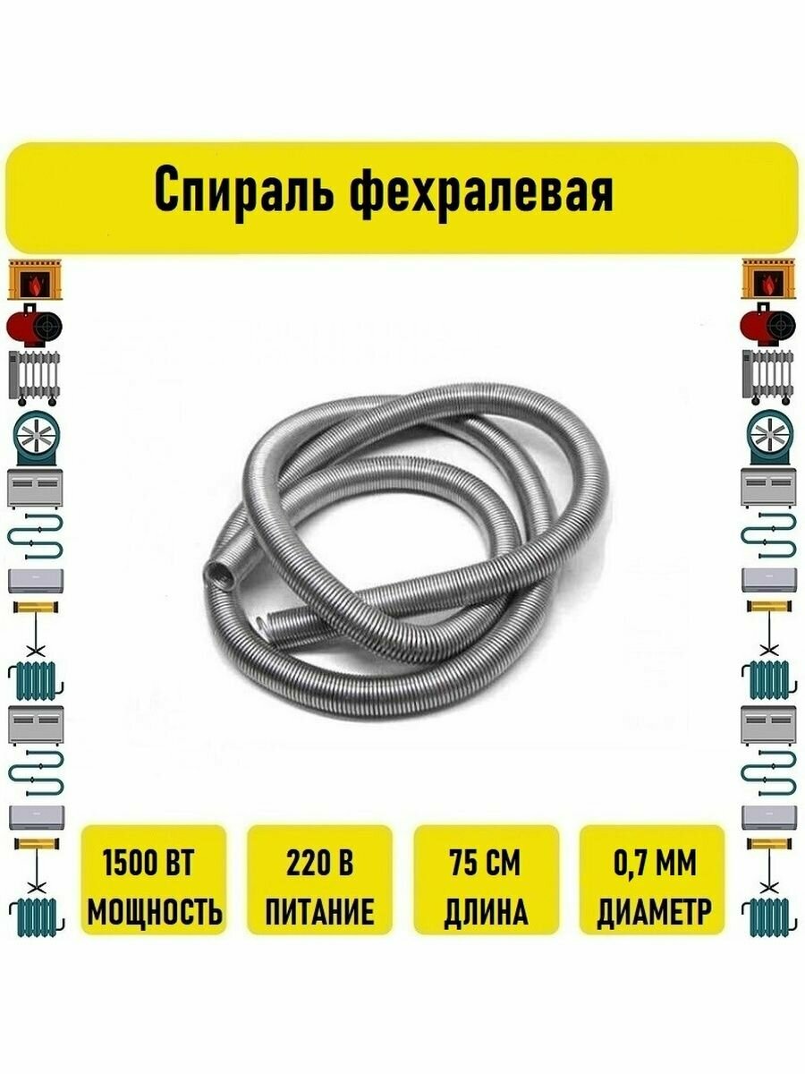 фото Спираль 1.5 Квт фехралевая для шаурмы д. 0.7мм